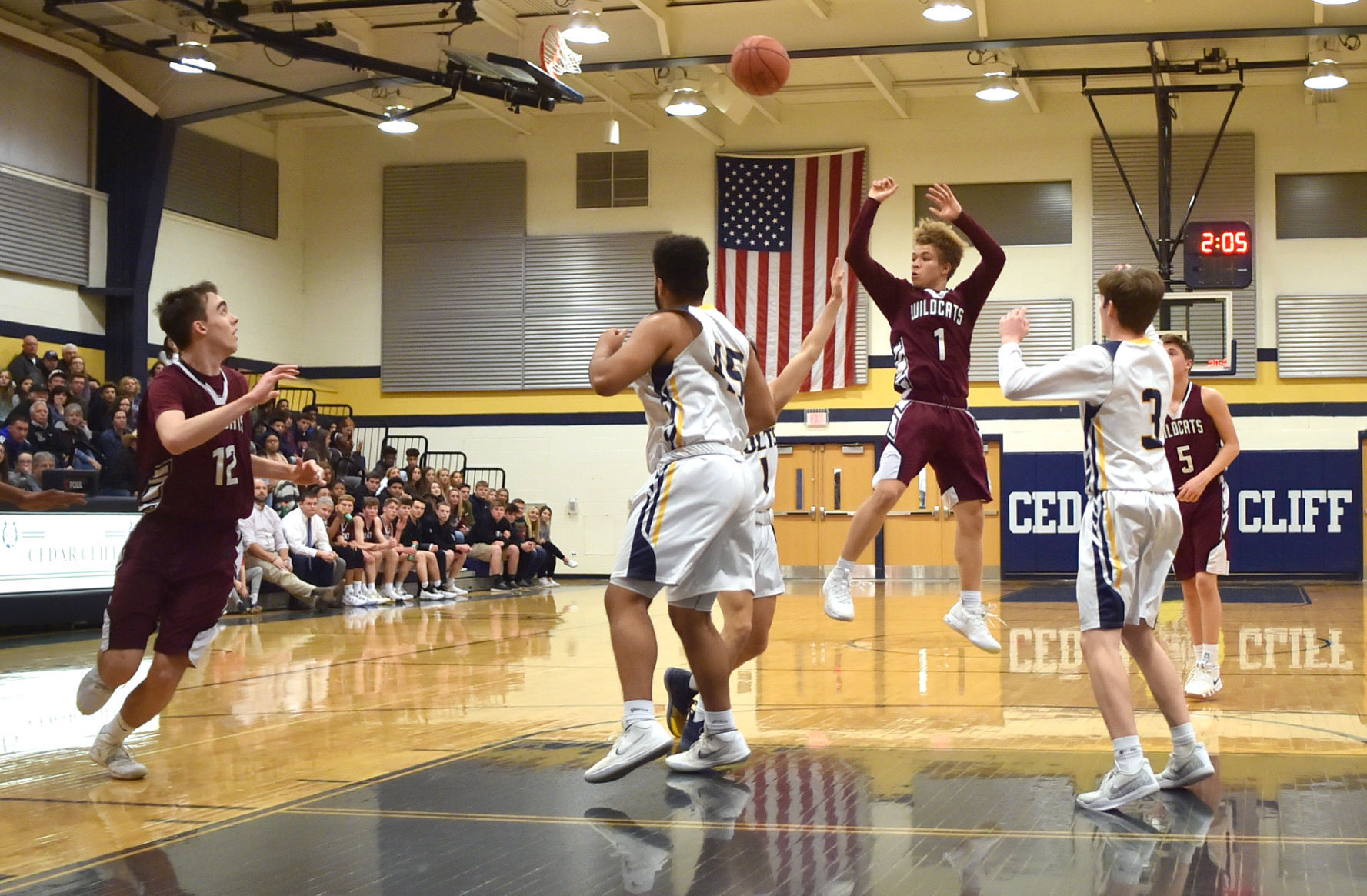 Boys Basketball Mechanicsburg at Cedar Cliff Jan 11, 2018